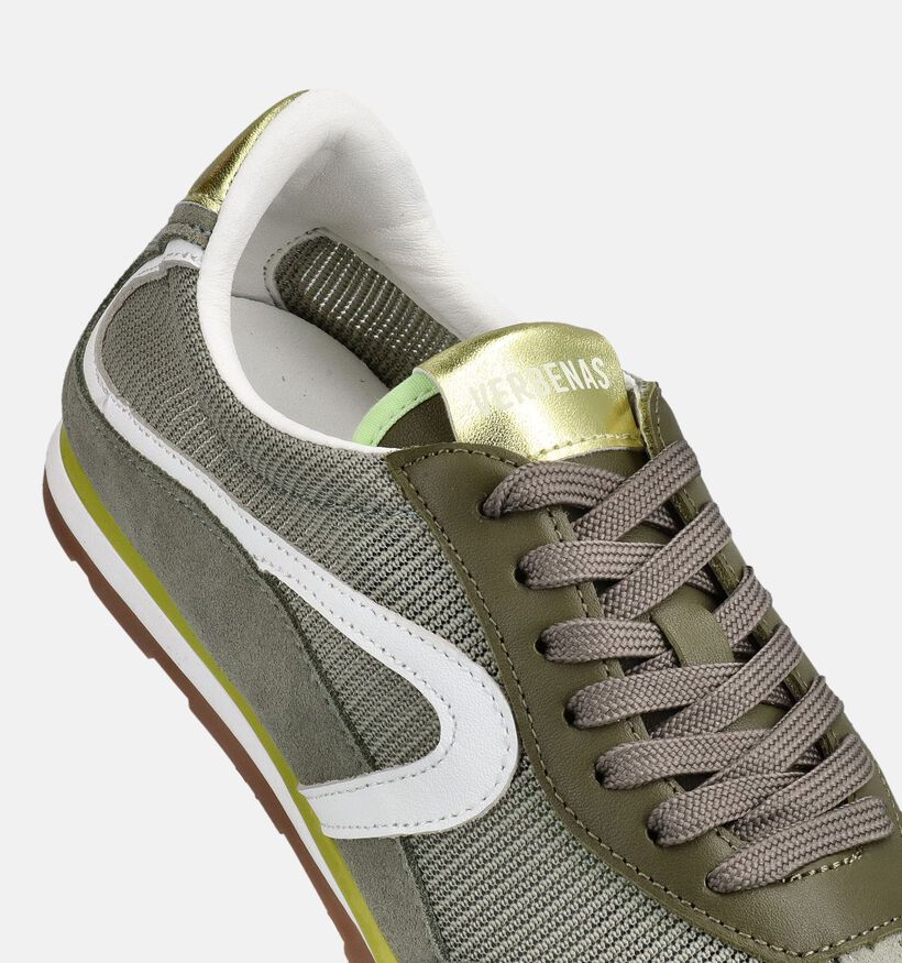 Verbenas Jamaica Herai Groene Sneakers voor dames (372926) - geschikt voor steunzolen