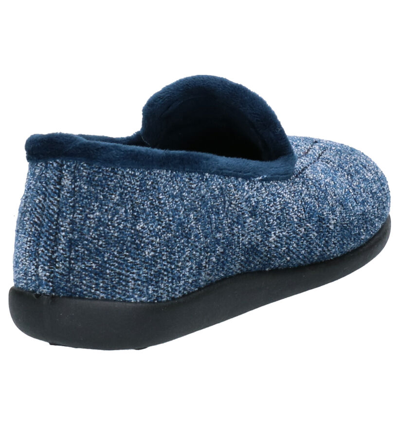 Milo & Mila Blauwe Gesloten pantoffels voor jongens (332280)