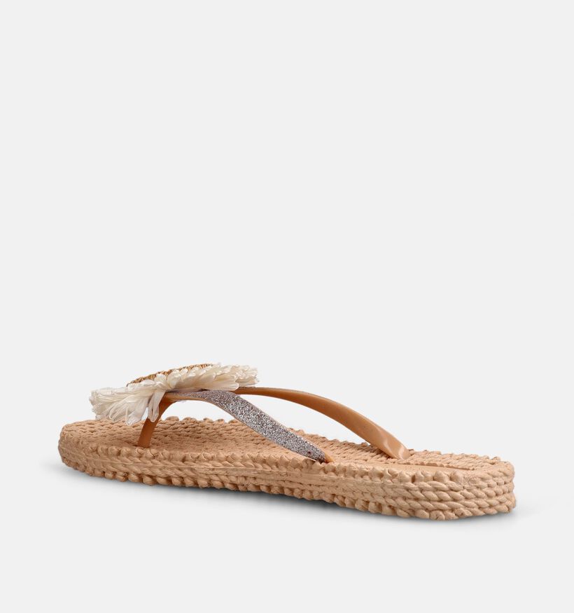 Ilse Jacobsen Cheerful Beige Teenslippers voor dames (372262)