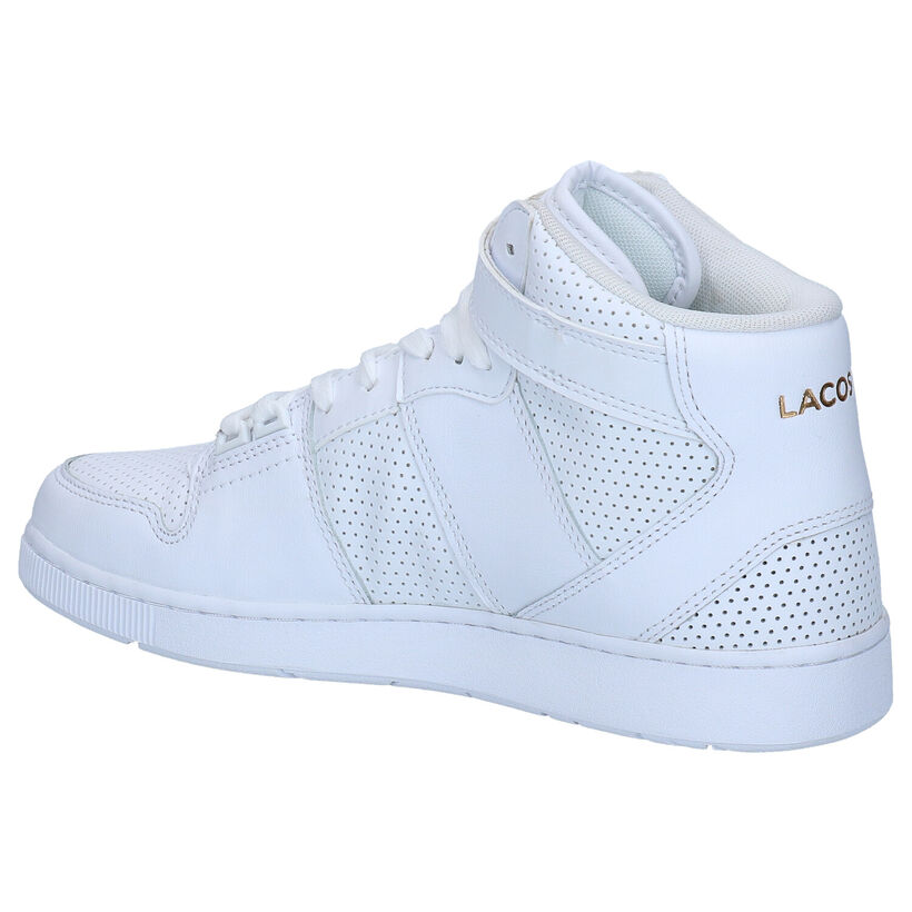 Lacoste Tramline Witte Sneakers in kunstleer (266913)