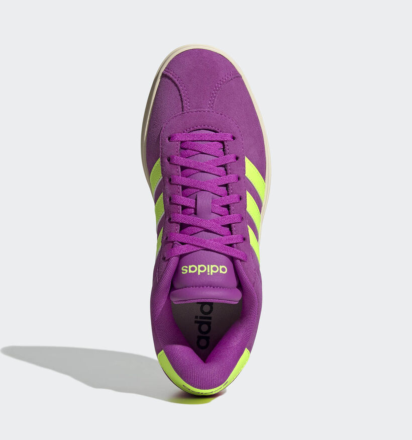 adidas VL Court Bold Baskets en Mauve pour femmes (350167)