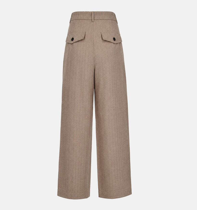 Vero Moda Norasia Donkerbeige Geklede Broek voor dames (385874)