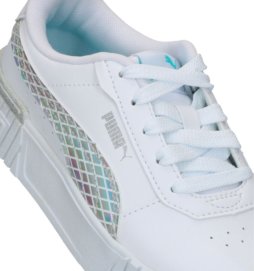 Puma Carina 2.0 Mermaid Witte Sneakers voor meisjes (318768) - geschikt voor steunzolen