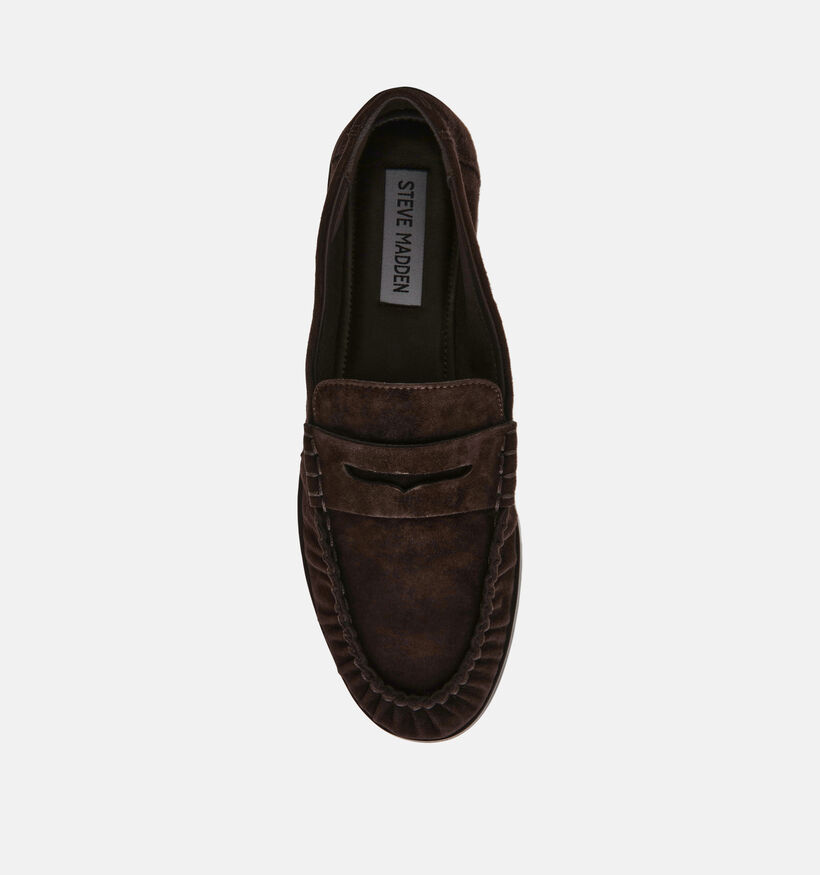 Steve Madden Donkerbruine Mocassins voor dames (377986)