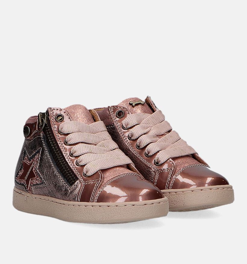 STONES and BONES Emina Rose gold Hoge schoenen voor meisjes (329533) - geschikt voor steunzolen