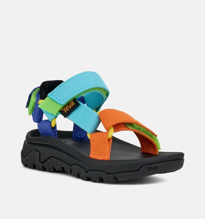 Teva Hurricane Chaussures d'eau en Bleu/Multi pour filles, gar&ccedil;ons (370330)