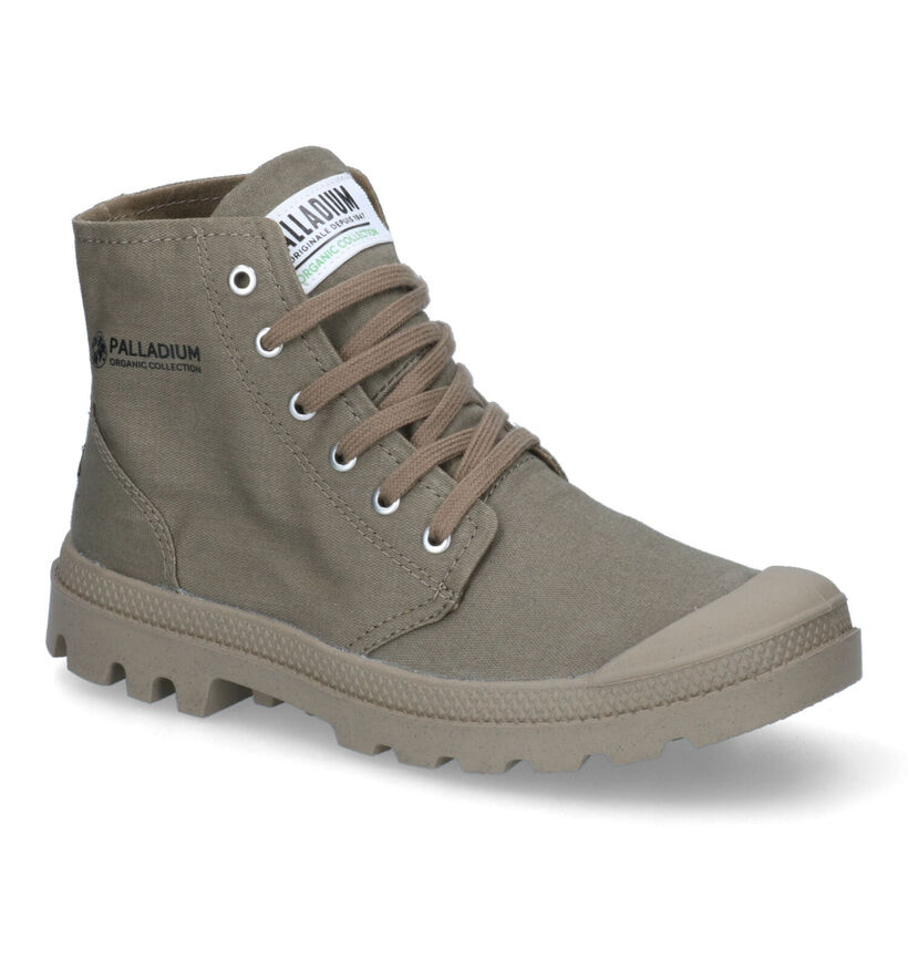 Palladium Pampa Bottines en Blanc pour femmes (303598) - pour semelles orthopédiques