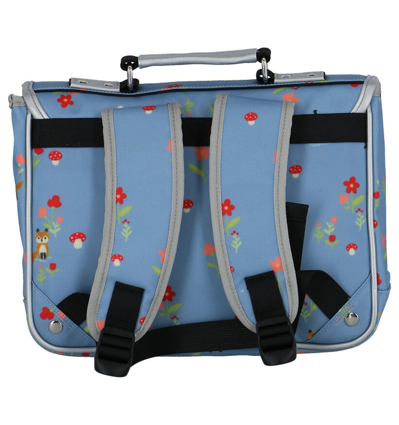 Caramel & cie Cartable en Bleu en textile (263654)