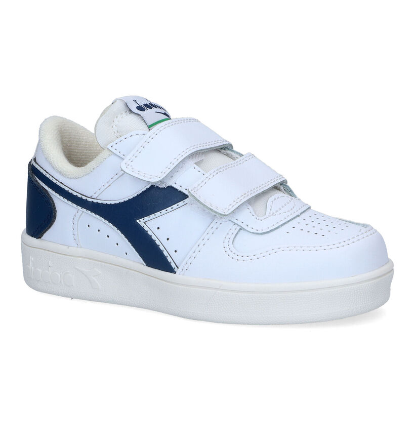 Diadora Magic Baskets en Blanc pour garçons (302953)