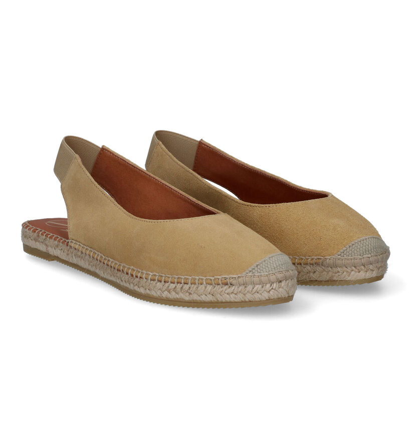 Viguera Ballerines en Jaune foncé en cuir (308366)