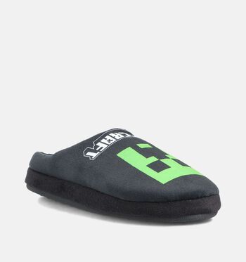 Minecraft Pantoffels Zwart