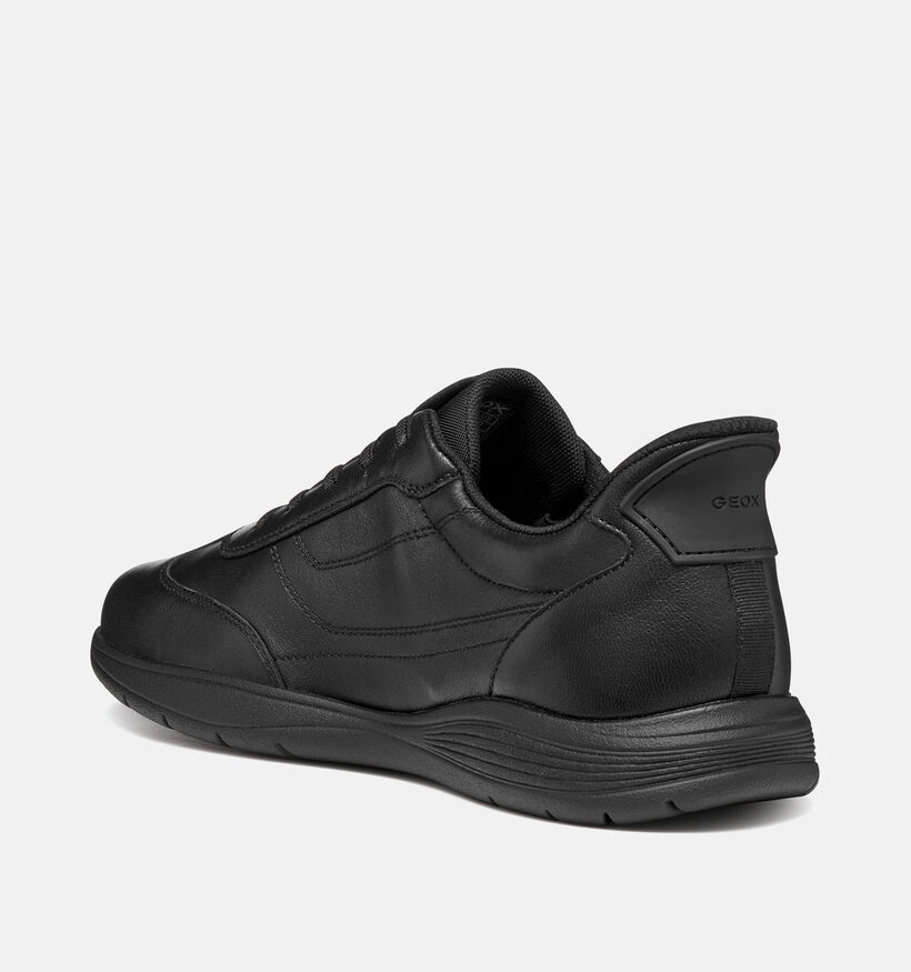 Geox Spherica Plus EC2 Baskets Slip-on en Noir pour hommes (368017) - pour semelles orthop&eacute;diques