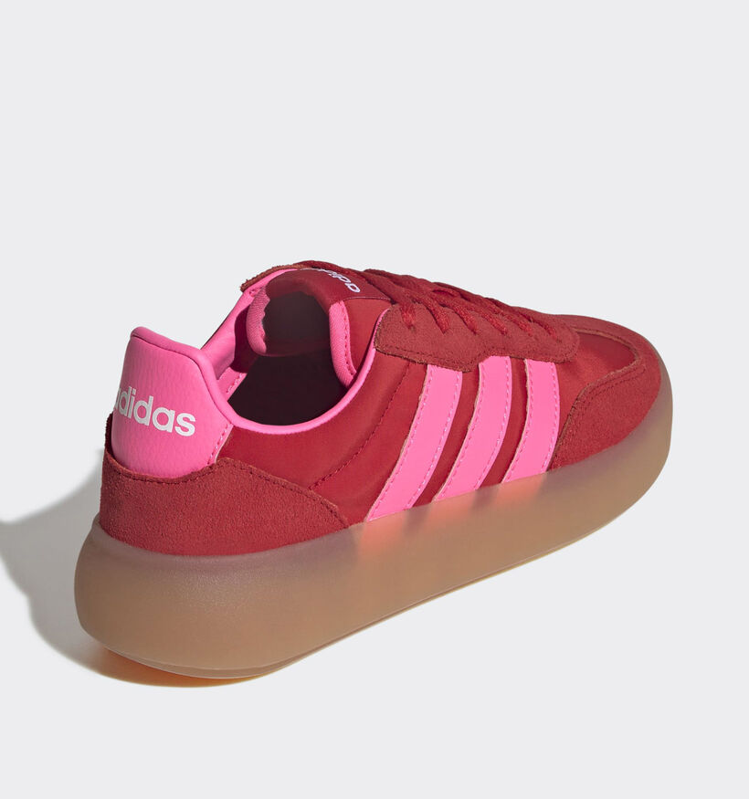 adidas Barreda Baskets basses en Blanc Barreda Decode Baskets basses en Rouge pour filles (365382) - pour semelles orthopédiques