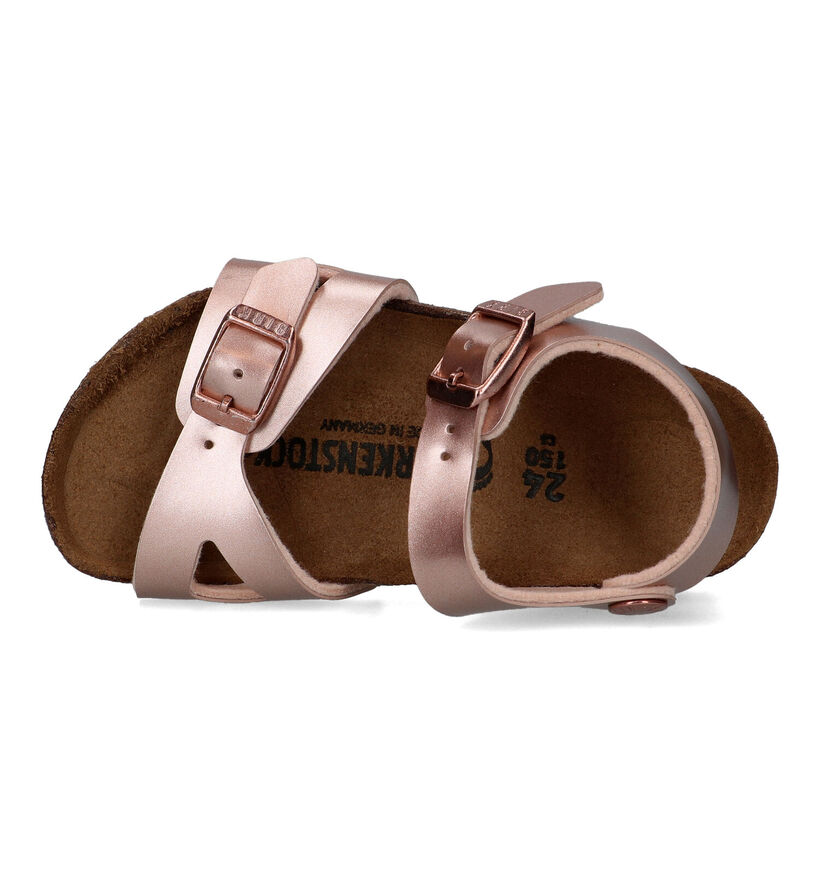 Birkenstock Rio Sandales en Rose pour filles (322467)