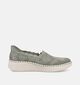 Skechers Wilshire Blvd Groene Instappers voor dames (371599) - geschikt voor steunzolen