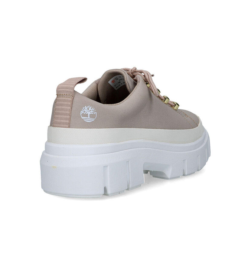 Timberland Greyfield Beige Veterschoenen voor dames (320593) - geschikt voor steunzolen