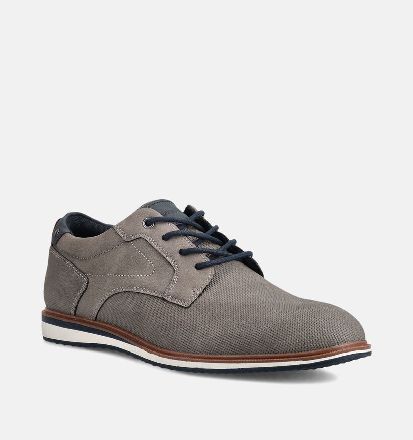 Marco Tozzi Chaussures classiques en Gris pour hommes (375261) - pour semelles orthop&eacute;diques