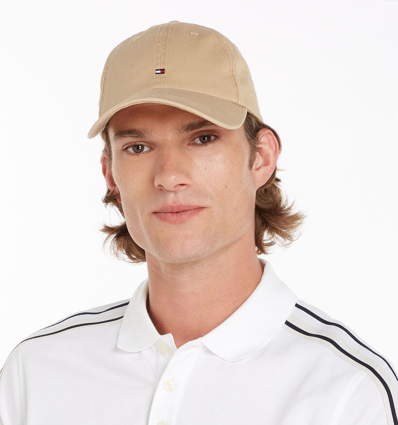 Tommy Hilfiger Flag Soft Casquette en Camel pour hommes (336668)