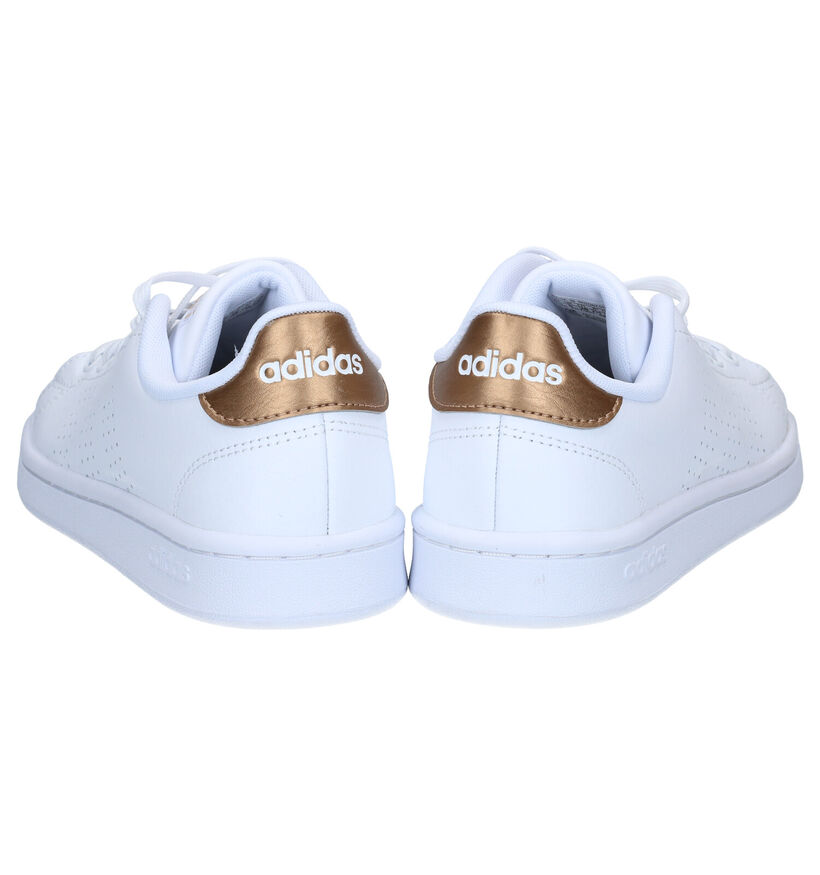 adidas Advantage Witte Sneakers in kunstleer (284790)