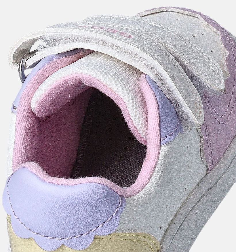 Geox Eclyper Witte Babyschoentjes voor meisjes (351938) - geschikt voor steunzolen