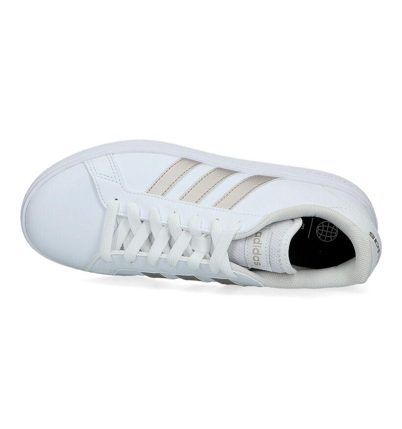 adidas Grand Court Base 2.0 Witte Sneakers voor dames (350230)