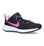 Nike Revolution 6 PS Zwarte Sneakers in kunstleer (316275)