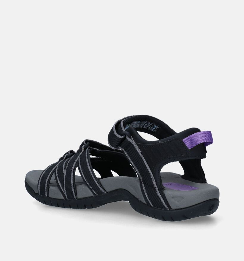 Teva Tirra Zwarte Trekkingsandalen voor dames (354718)