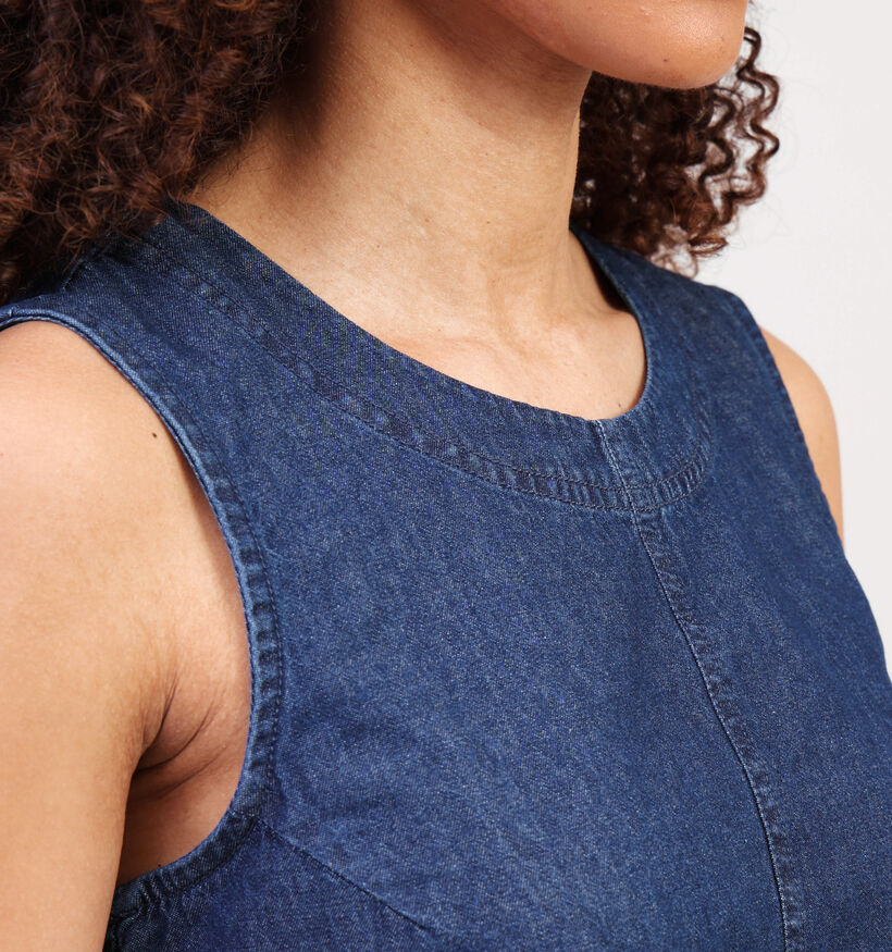 Pieces Tenim Blauw Jeans Topje voor dames (357401)