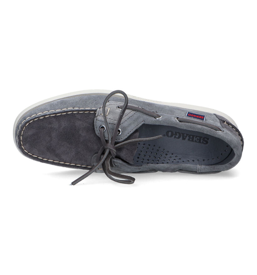 Sebago Dockside Chaussures bateau en Gris pour hommes (320915)