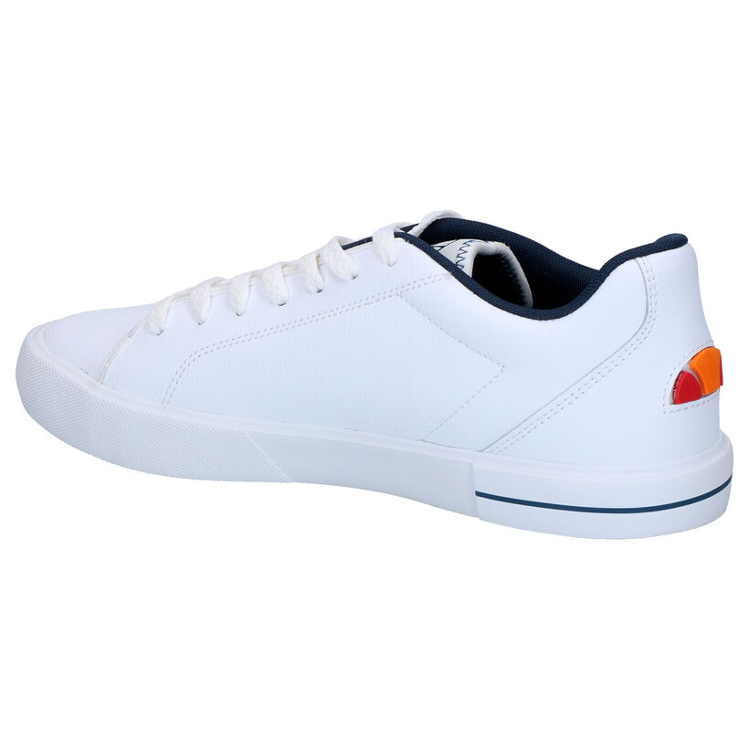 Ellesse Taggia Sneakers en Blanc en cuir (267573)