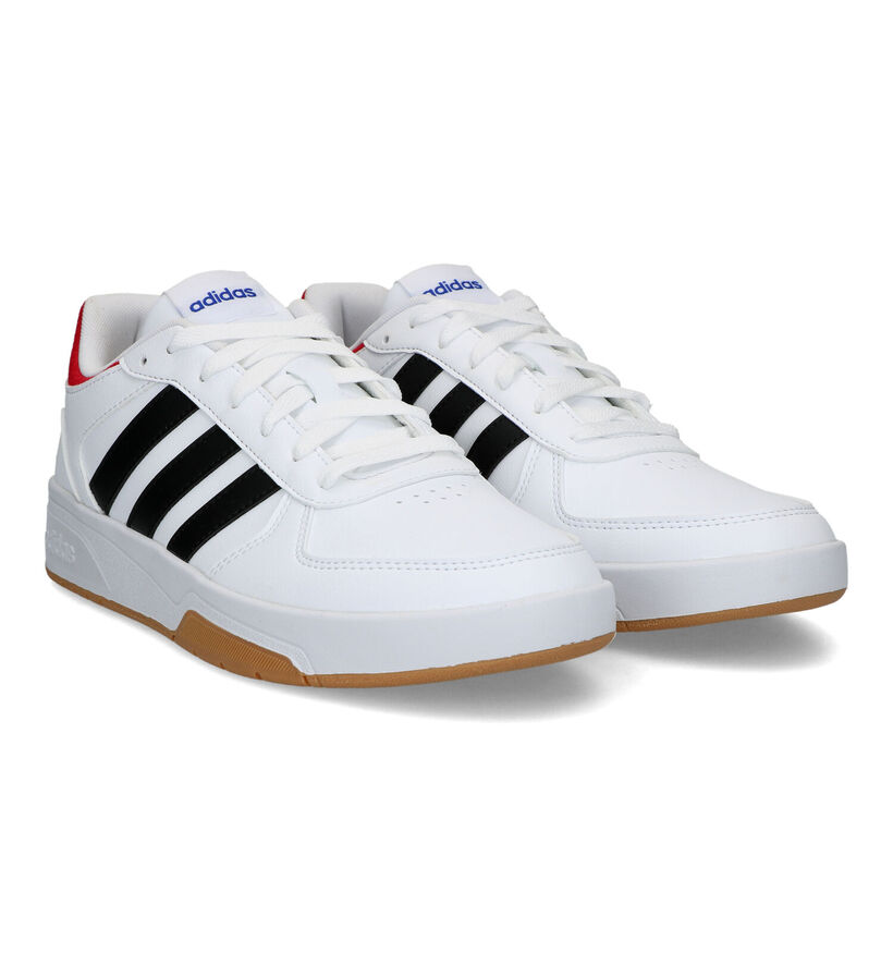 adidas Courtbeat Baskets en Blanc pour garçons, hommes (341464)