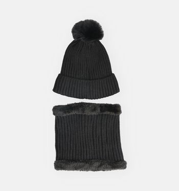 Via Limone Bonnets Noir/Beige