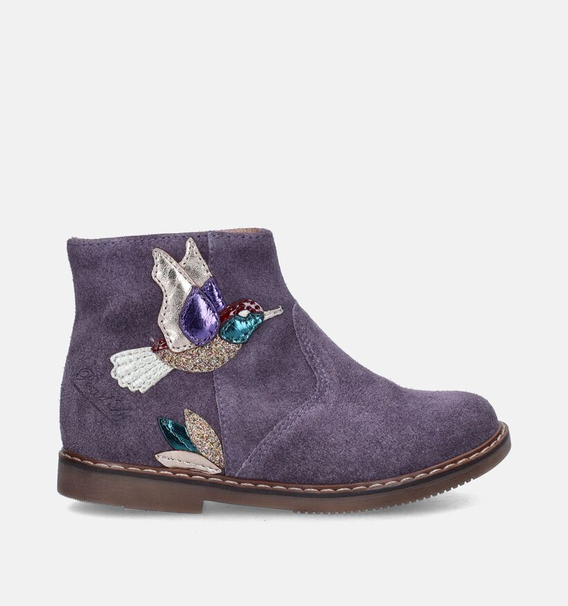Pom d'Api City Colibri Paarse Hoge schoenen voor meisjes (346686)