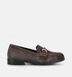 Rieker Antistress Chaussures plates en Brun fonc&eacute; pour femmes (376586)
