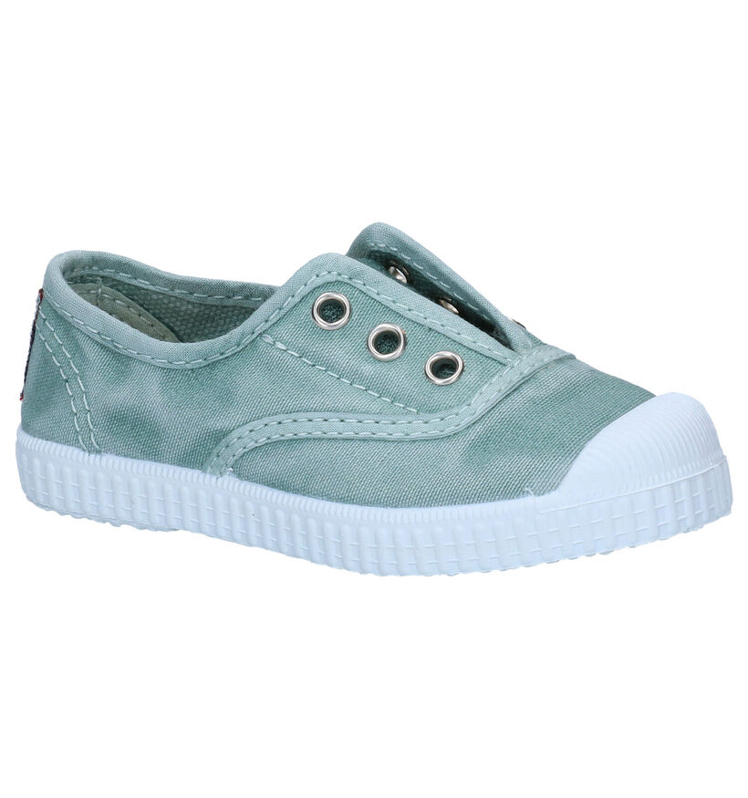 Cienta Slip-ons en Bleu pour filles, garçons (339773) - pour semelles orthopédiques