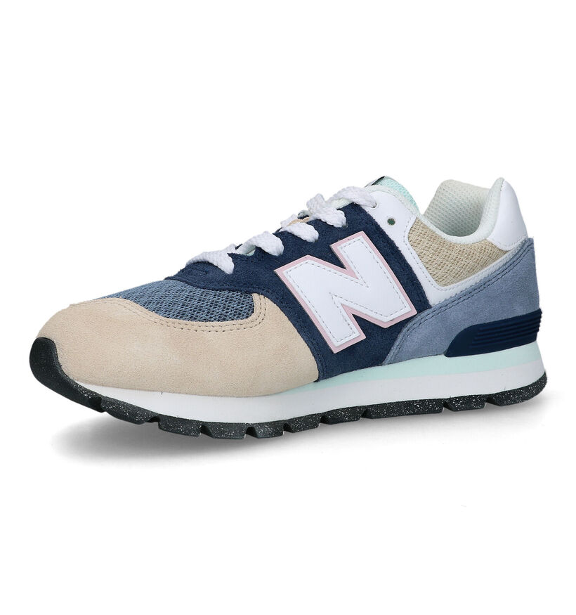 New Balance GC 574 Baskets en Vert pour garçons (319262)