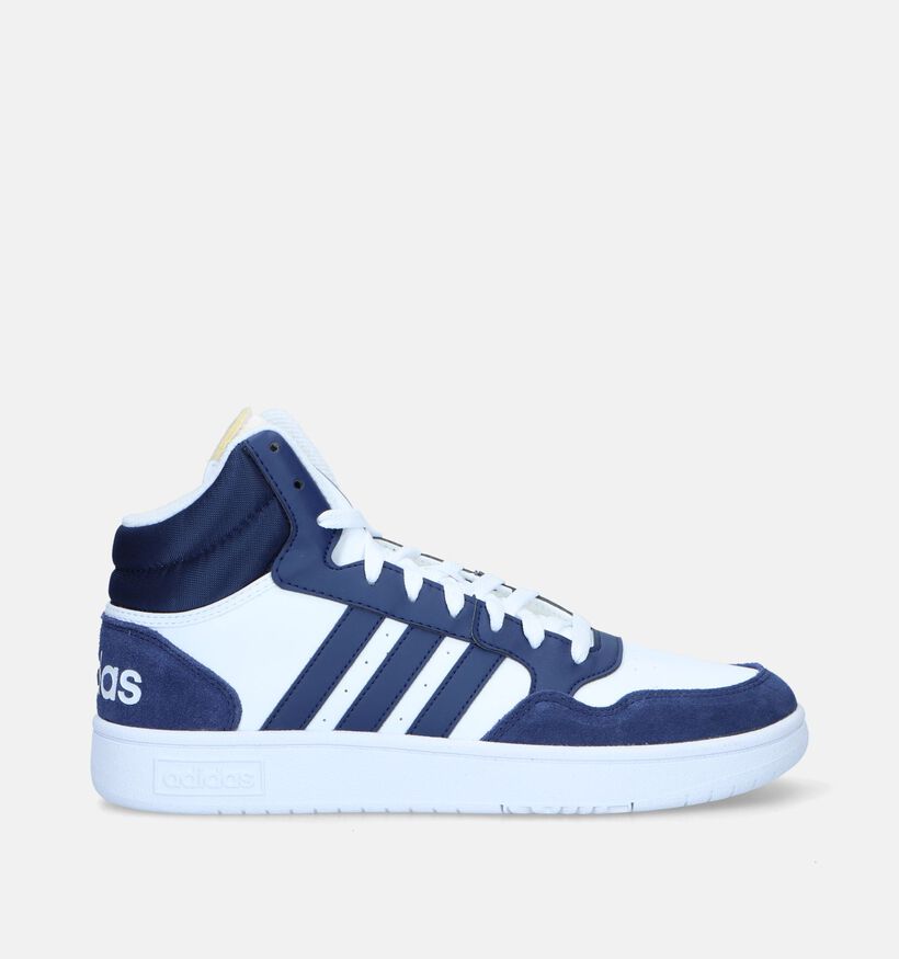 adidas Hoops 3.0 Mid Blauwe Sneakers voor heren (334730)