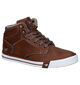 Mustang Cognac Sneakers in kunstleer (294368)