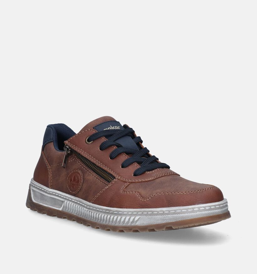 Rieker Chaussures à lacets en Cognac pour hommes (344394)