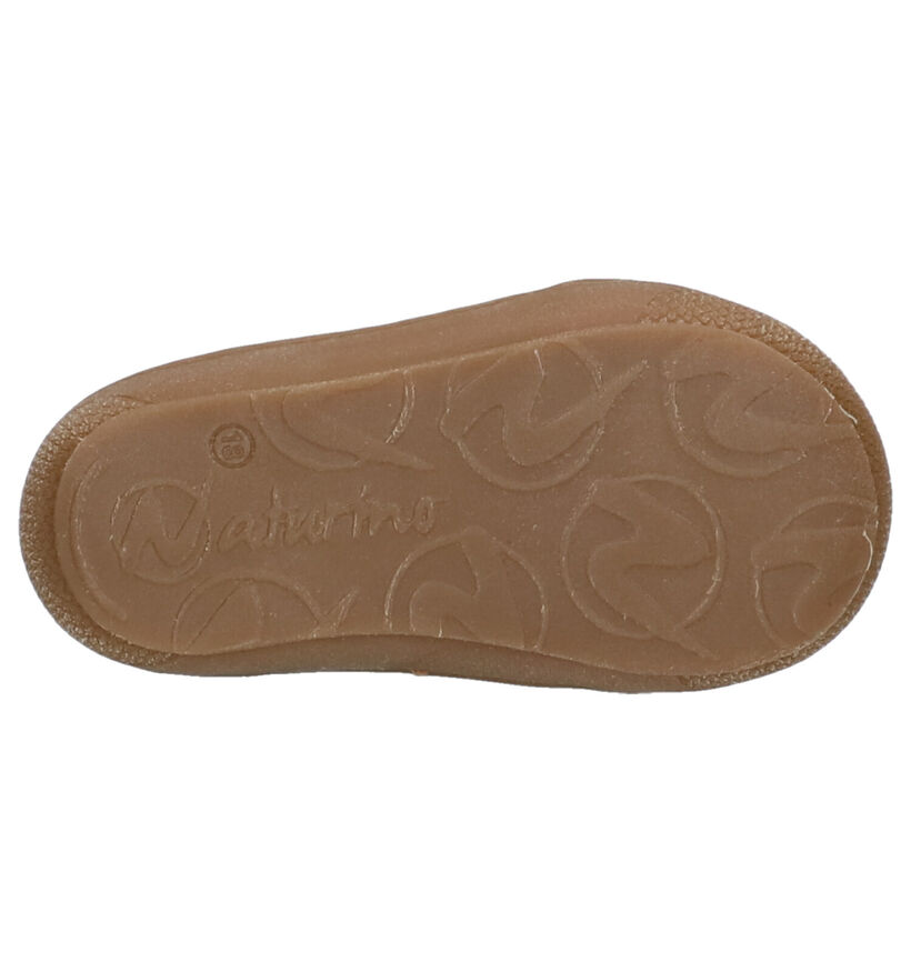 Naturino Cocoon Cognac Bottines voor jongens, meisjes (324034) - geschikt voor steunzolen