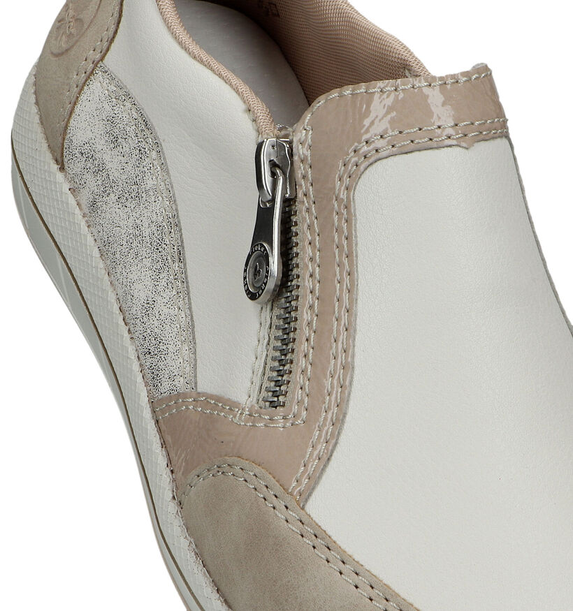 Rieker Beige Instappers in kunstleer (320229)