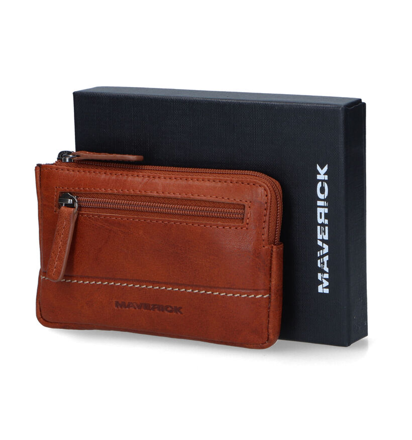 Maverick Porte-monnaie en Marron pour hommes (349911)