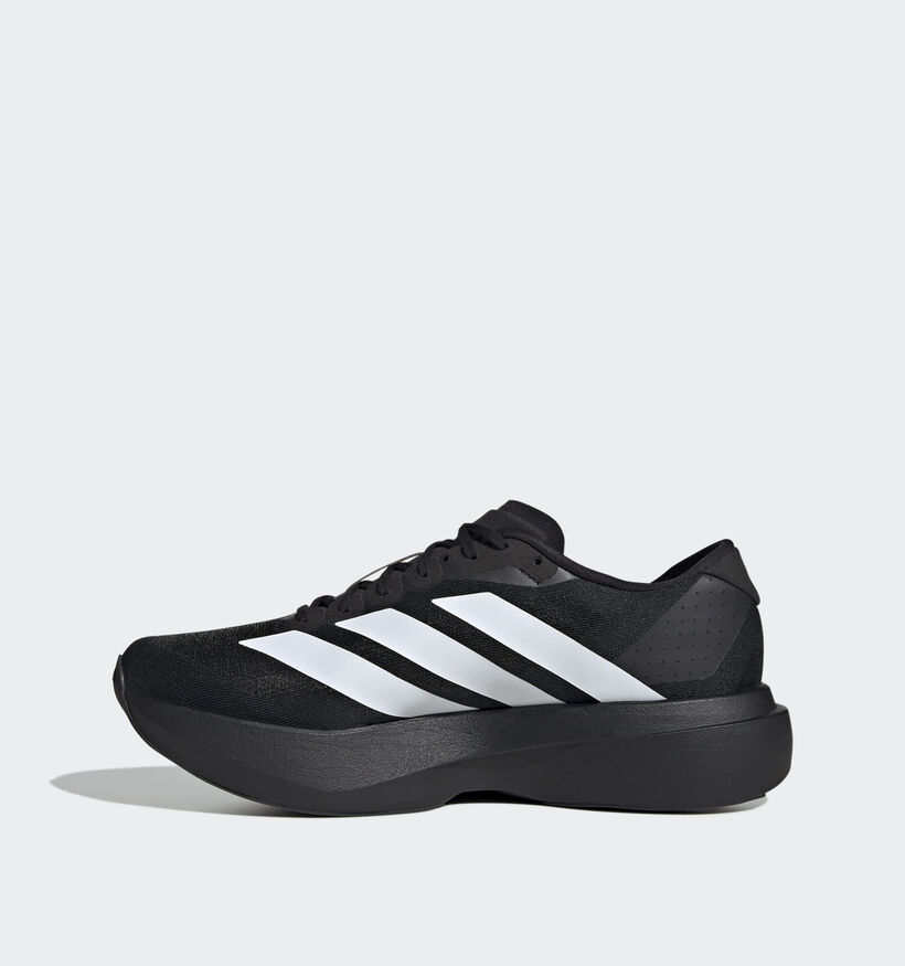 adidas Adizero Evo Baskets basses en Noir pour hommes (375277) - pour semelles orthop&eacute;diques