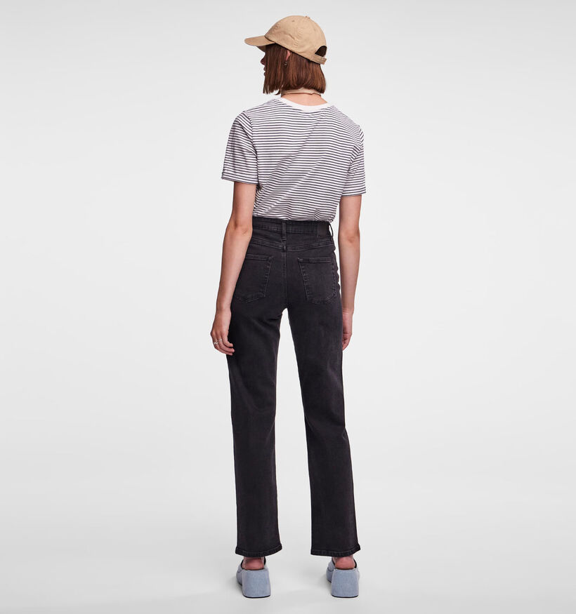 Pieces Kelly HW Staight Zwarte Jeans L32 voor dames (340464)