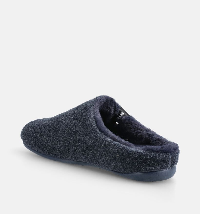 Verbenas Eagle Picos Pet Tone Pantoufles ouvertes en Bleu fonc&eacute; pour hommes (379168)