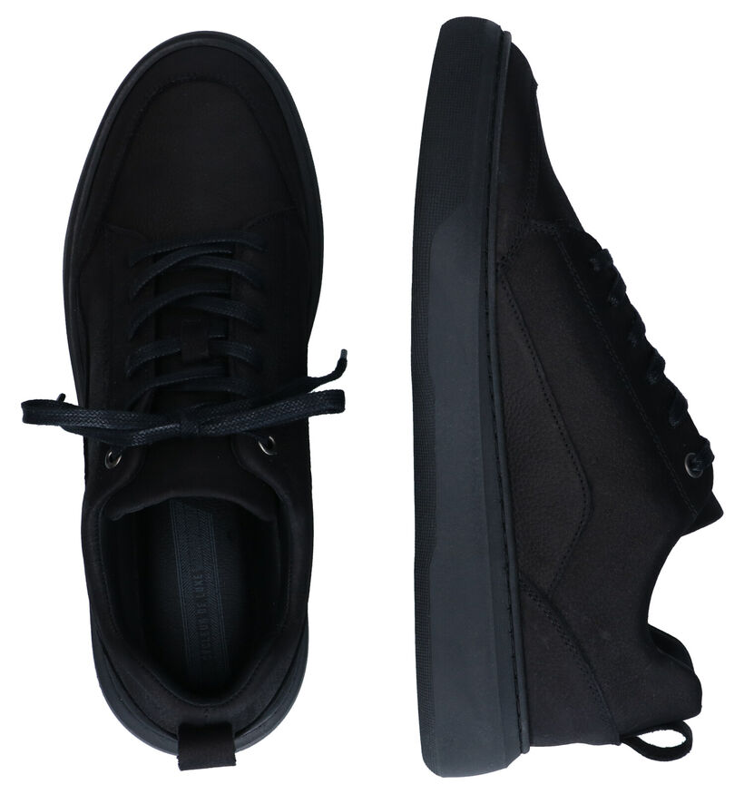 Cycleur de Luxe Bidon Zwarte Veterschoenen in nubuck (298977)