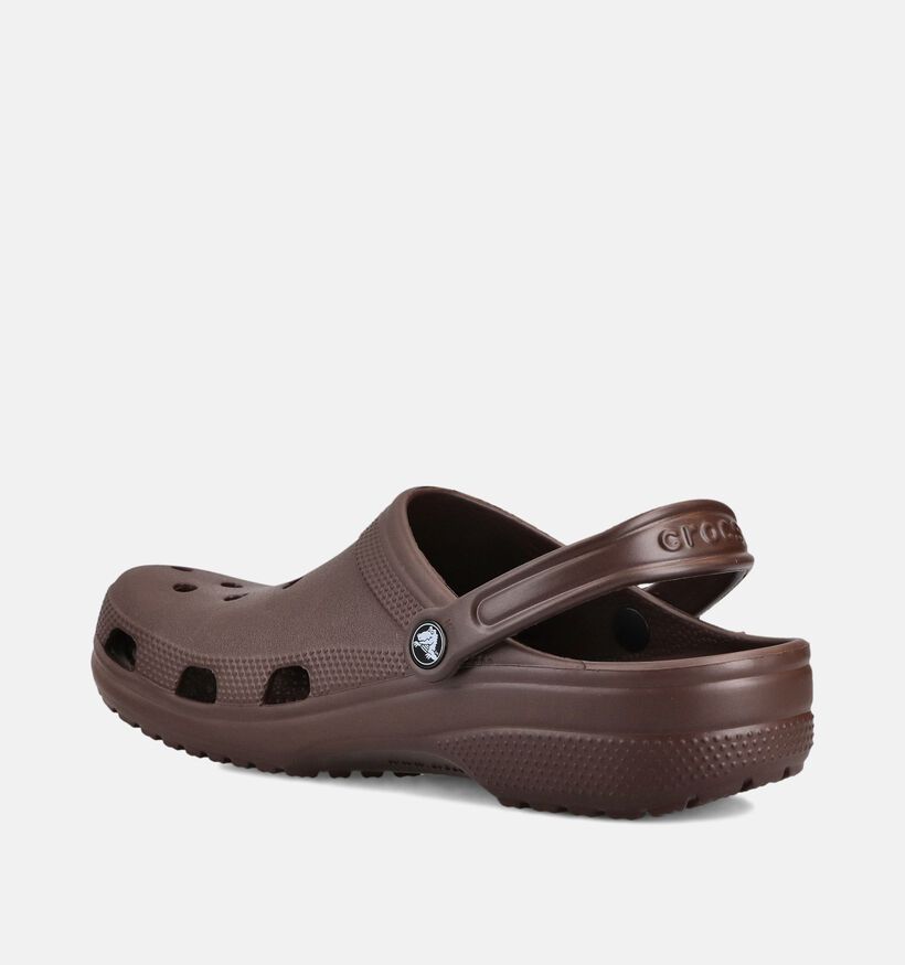 Crocs Classic Donkerbruine Clogs voor heren (370917)