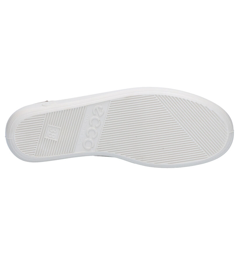 ECCO Soft 2.0 Chaussures à lacets en Bleu pour femmes (336855) - pour semelles orthopédiques
