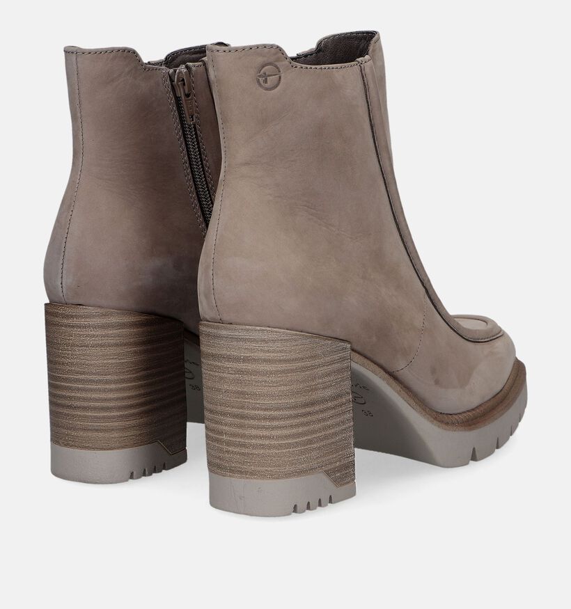 Tamaris Taupe Enkellaarzen voor dames (330512)