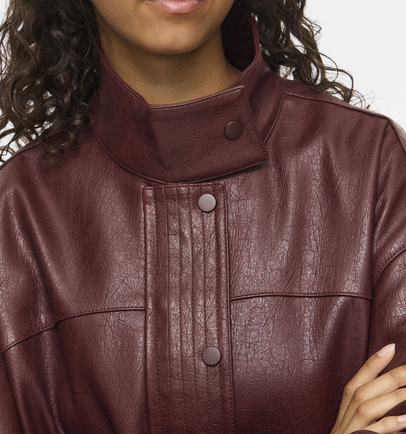 Vila Fima Bordeaux Korte Jas voor dames (379775)